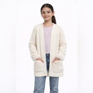 Cat & Jack Cream Knit Cardigan